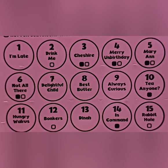 London Soho New York Disney Alice & Wonderland Makeup Bag & Wet n Wild Set of 3✨ - Picture 12 of 17